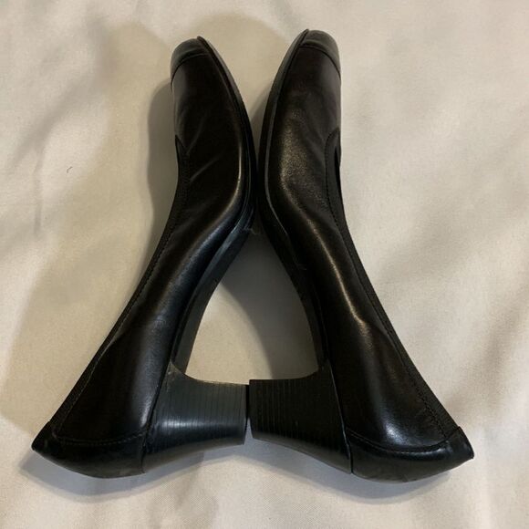 Munro American Size 12 black pump block heels - Picture 4 of 14
